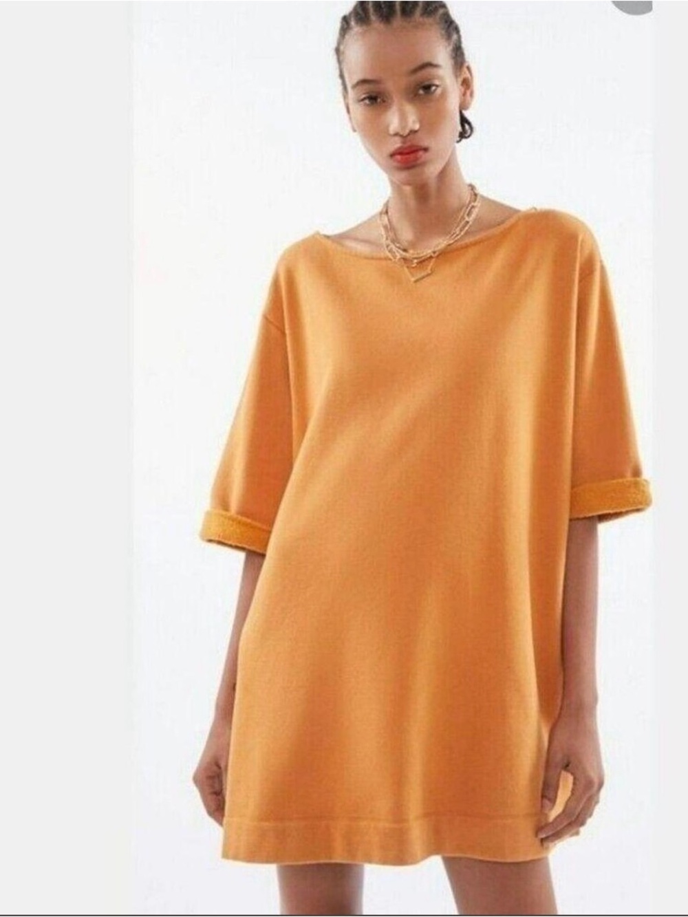 Urban Outfitters Crewneck Sweatshirt Mini Dress